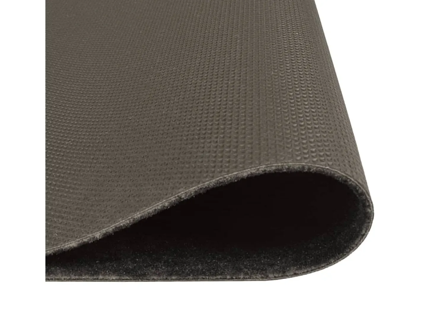 Alfombra de cocina lavable terciopelo Cooking negro 60x180 cm ES459330