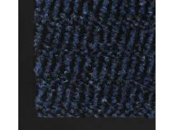 Felpudo^Alfombra de entrada rectangular de nudo 90x150 cm ES903648 Azul