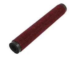 Felpudo^Alfombra de entrada rectangular de nudo 120x180 cm roja ES941596 Rojo