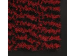 Felpudo^Alfombra de entrada rectangular de nudo 80x120 cm roja ES677519 Rojo