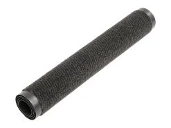 Felpudo^Alfombra de entrada rectangular de nudo 80x120 cm negra ES532702 Negro