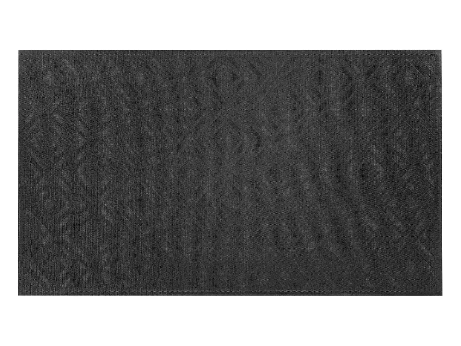 Felpudo^Alfombra de Entrada SucceBuy, 156x91,4 cm, Felpudo Exterior Interior Moderno Elegante, con Reverso Antideslizante TPE, Resistente Lavable, Atrapa Polvo, Gris Negro