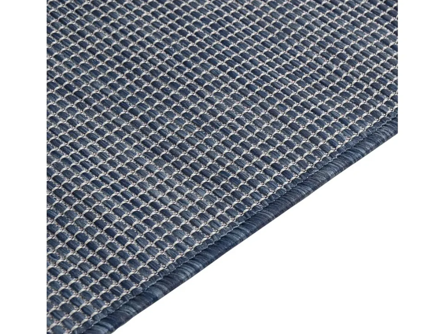 Discount Clicnbuy Alfombra de exterior de tejido plano 80x250 cm Azul