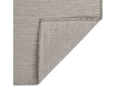 Alfombra De Salón^Alfombra de exterior de tejido plano gris taupe 140x200 cm ES27894 Topo
