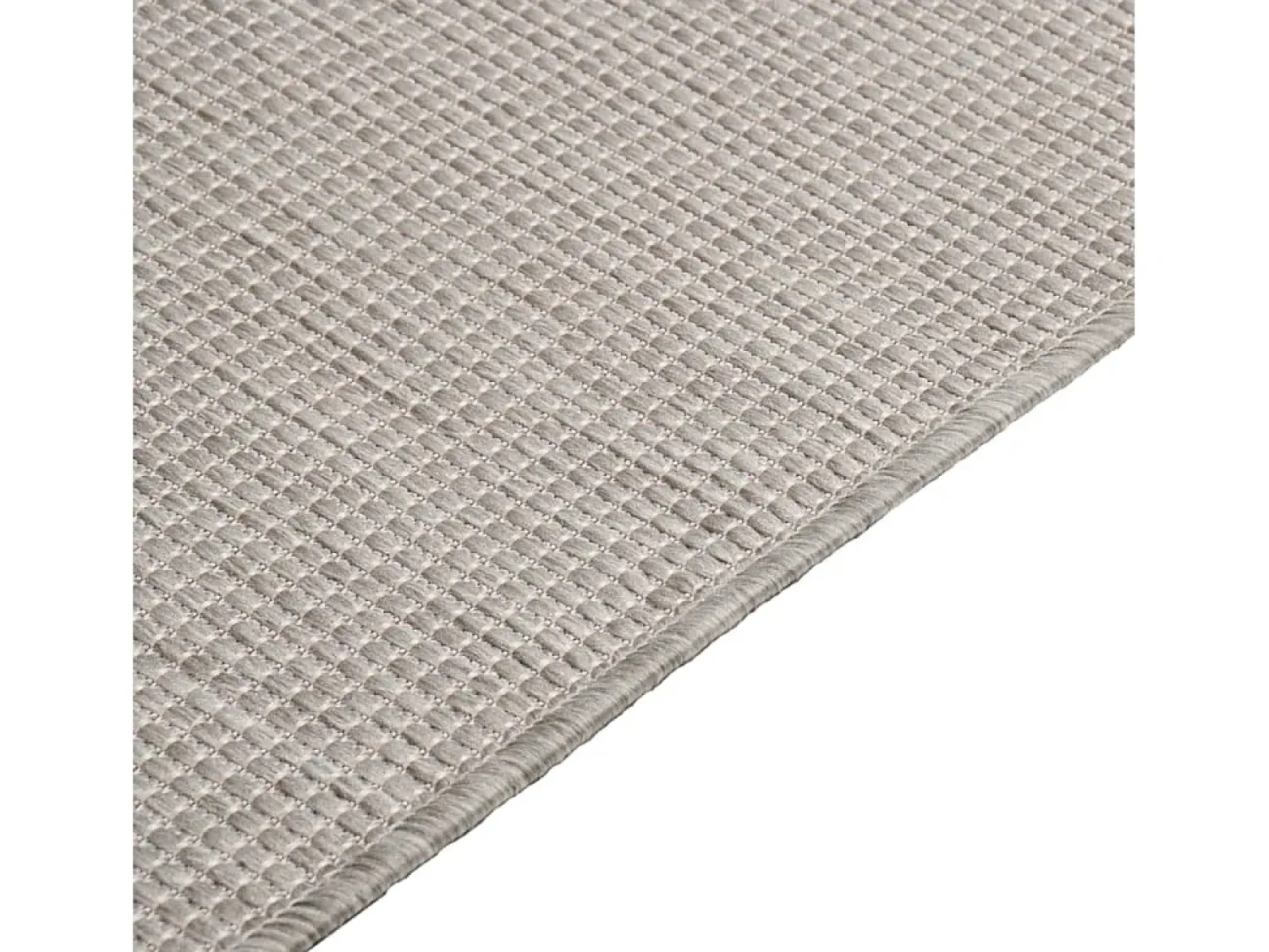 Alfombra De Salón^Alfombra de exterior de tejido plano gris taupe 140x200 cm ES27894 Topo