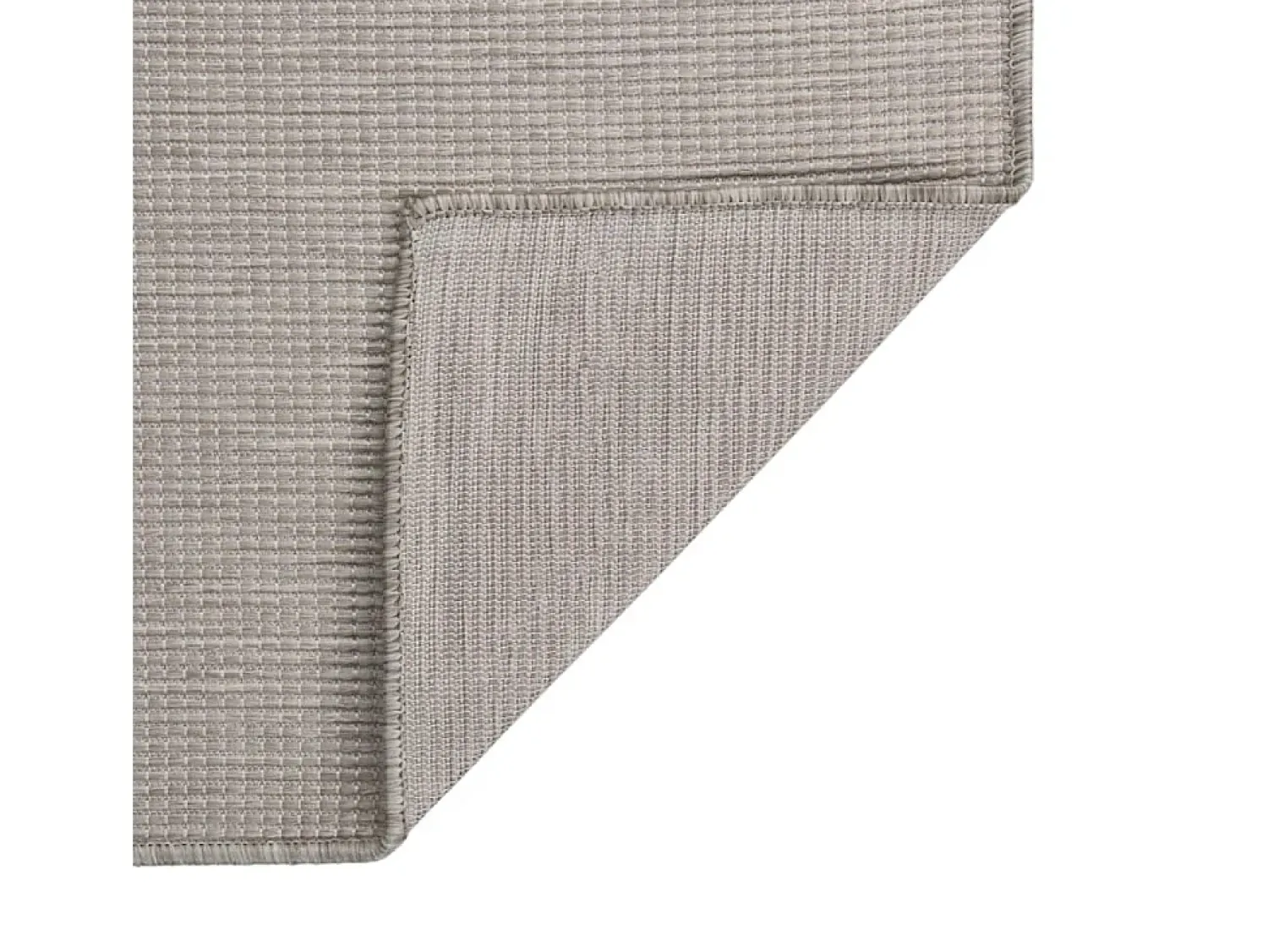 Alfombra De Cocina^Alfombra de exterior de tejido plano 140x200 cm color topo Gris