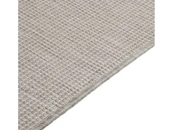 Clicnbuy Alfombra de exterior de tejido plano gris taupe 140x200 cm Topo