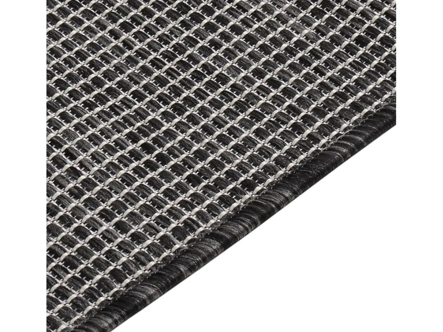 Sale Alfombra de exterior de tejido plano 200x280 cm Gris