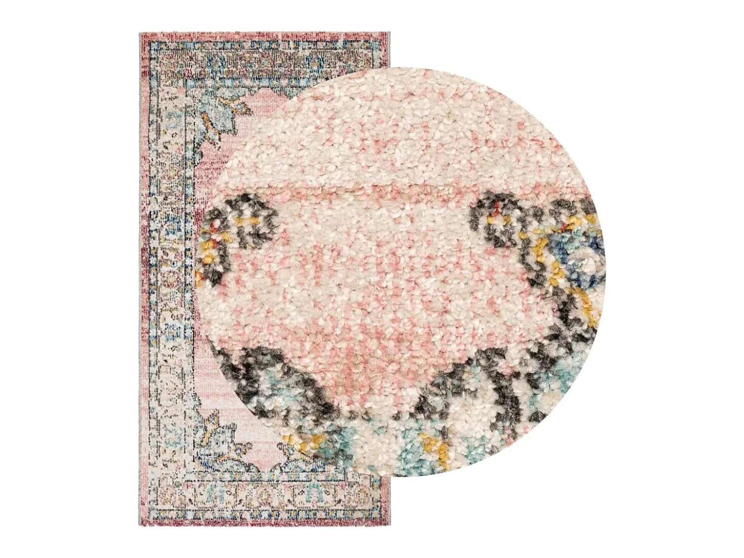 Alfombra de interior/exterior diseño vintage ARBIZU 80x150 cm