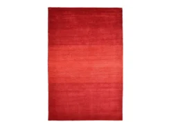 Alfombra De Salón^Alfombra de lana con degradado de color 190x290 cm Wool Comfort Rojo