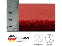 Alfombra De Salón^Alfombra de lana con degradado de color 190x290 cm Wool Comfort Rojo