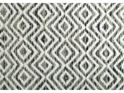 Alfombra De Salón^Alfombra de lana de estilo escandinavo 80x150 cm Gris natural Trondheim Beige