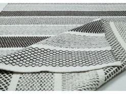 Alfombra De Salón^Alfombra de lana de estilo escandinavo 65x130 cm Gris natural Trondheim Beige