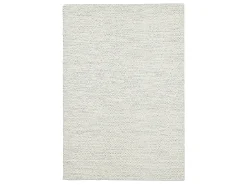 Alfombra de lana de estilo escandinavo 160x230 cm Beige natural Trondheim