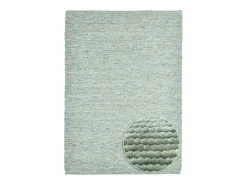 Alfombra De Salón^Alfombra de lana reversible tejida a mano 190x250 cm Alpen Verde
