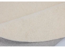 Alfombra de lana tejida a mano al estilo bereber 150x150 cm Lana Blanca Royal Berber