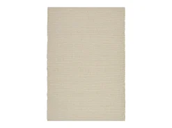 Alfombra de lana tejida a mano reversible 140x200 cm Lana Blanca Alm-Glück