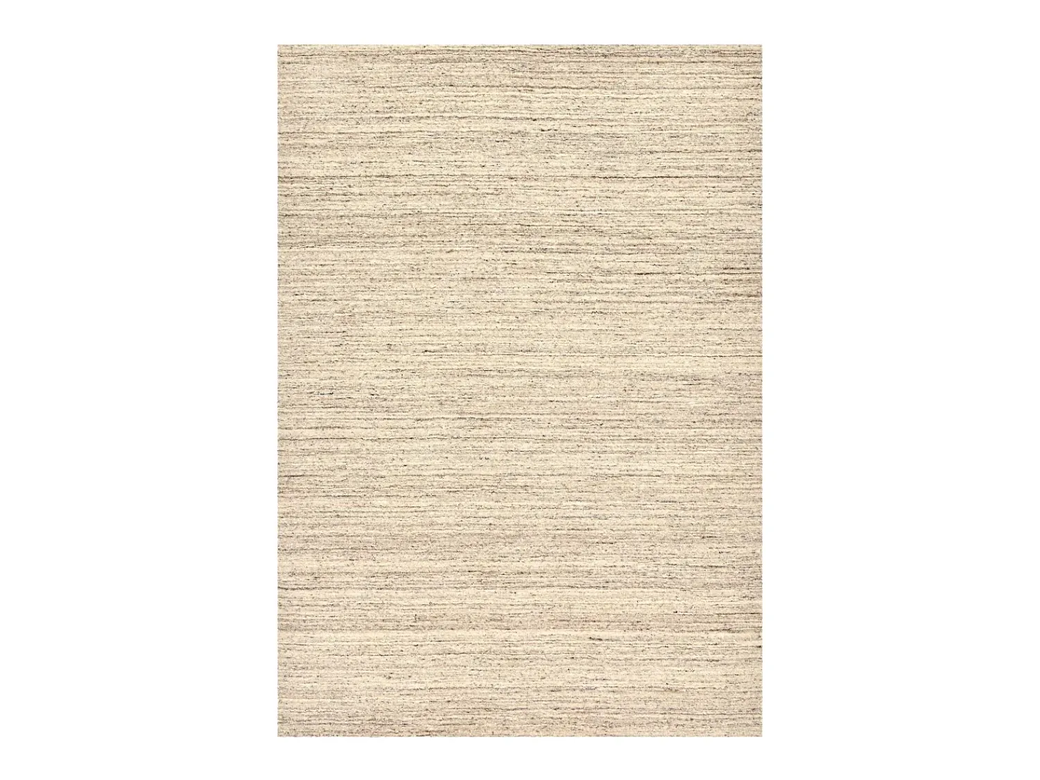Alfombra De Salón^Alfombra de lana UNI tejida a mano 70x140 cm natural Pure Beige