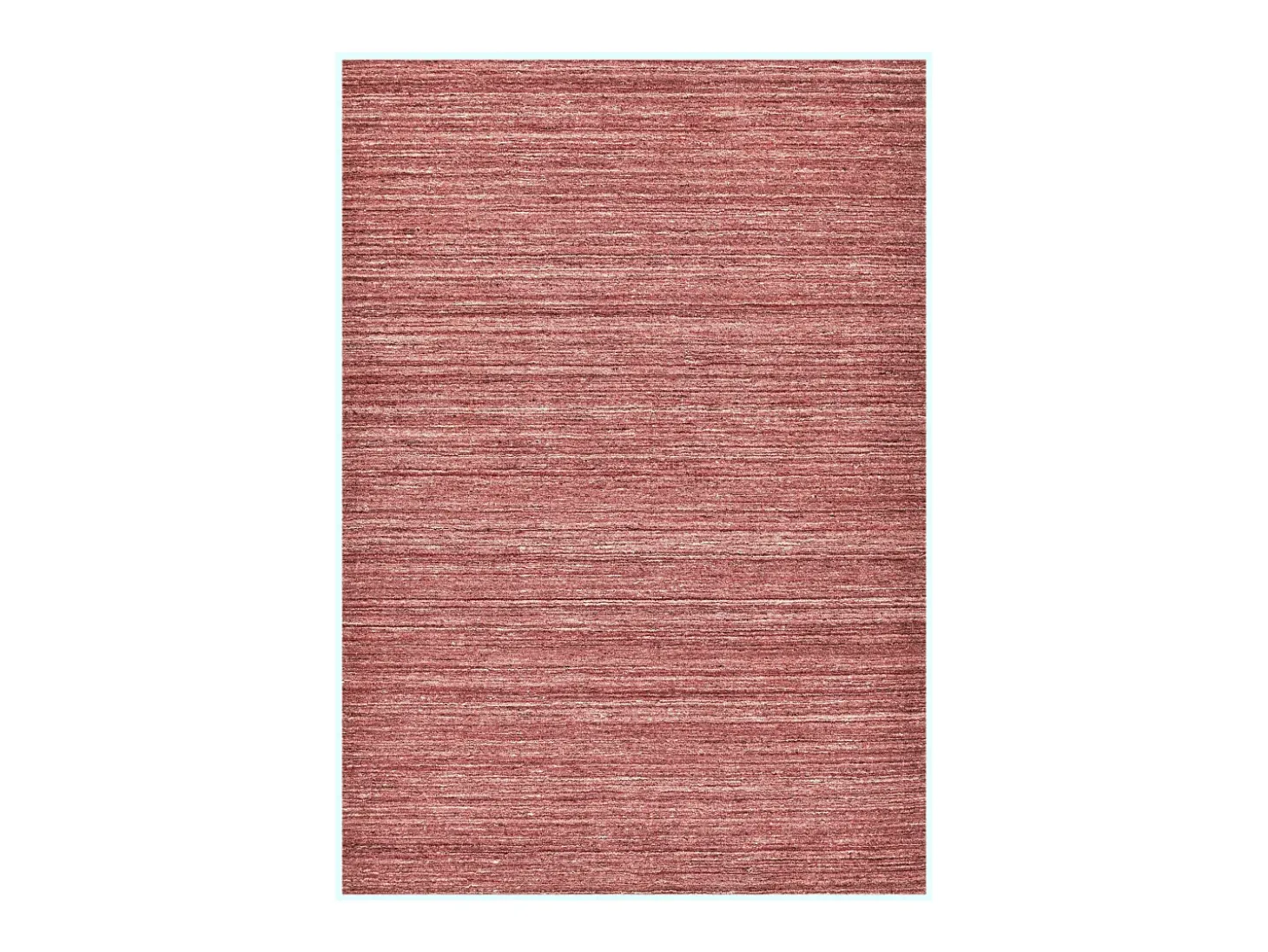 Alfombra de lana UNI tejida a mano 250x300 cm Rojo Pure
