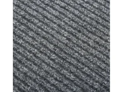 Clearance Clicnbuy Alfombra de pasillo atrapa suciedad 100x150 cm marrón Gris