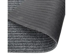 Clearance Clicnbuy Alfombra de pasillo atrapa suciedad 100x150 cm marrón Gris
