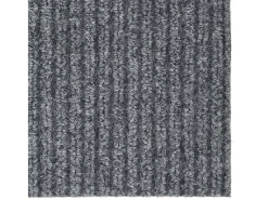 Clearance Clicnbuy Alfombra de pasillo atrapa suciedad 100x150 cm marrón Gris