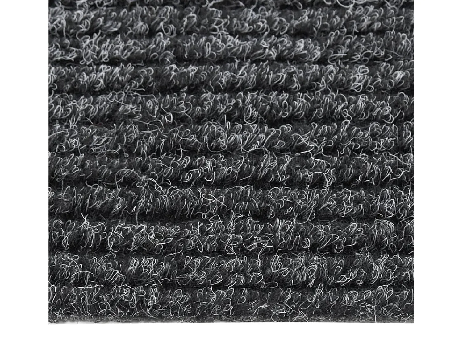 Clicnbuy Alfombra De Cocina^Alfombra de pasillo atrapa suciedad 100x200 cm Gris antracita