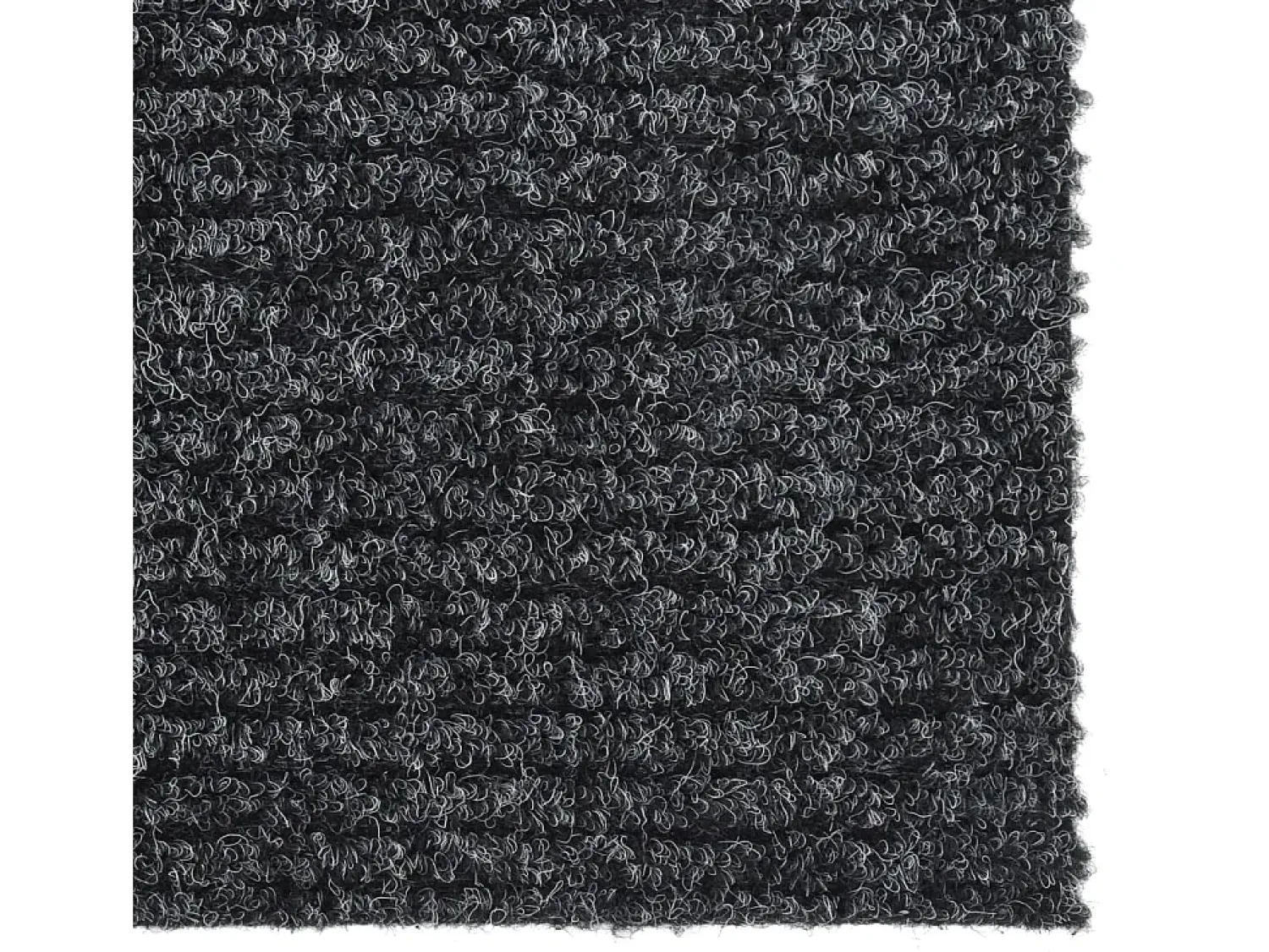 Clicnbuy Alfombra De Cocina^Alfombra de pasillo atrapa suciedad 100x350 cm Gris antracita