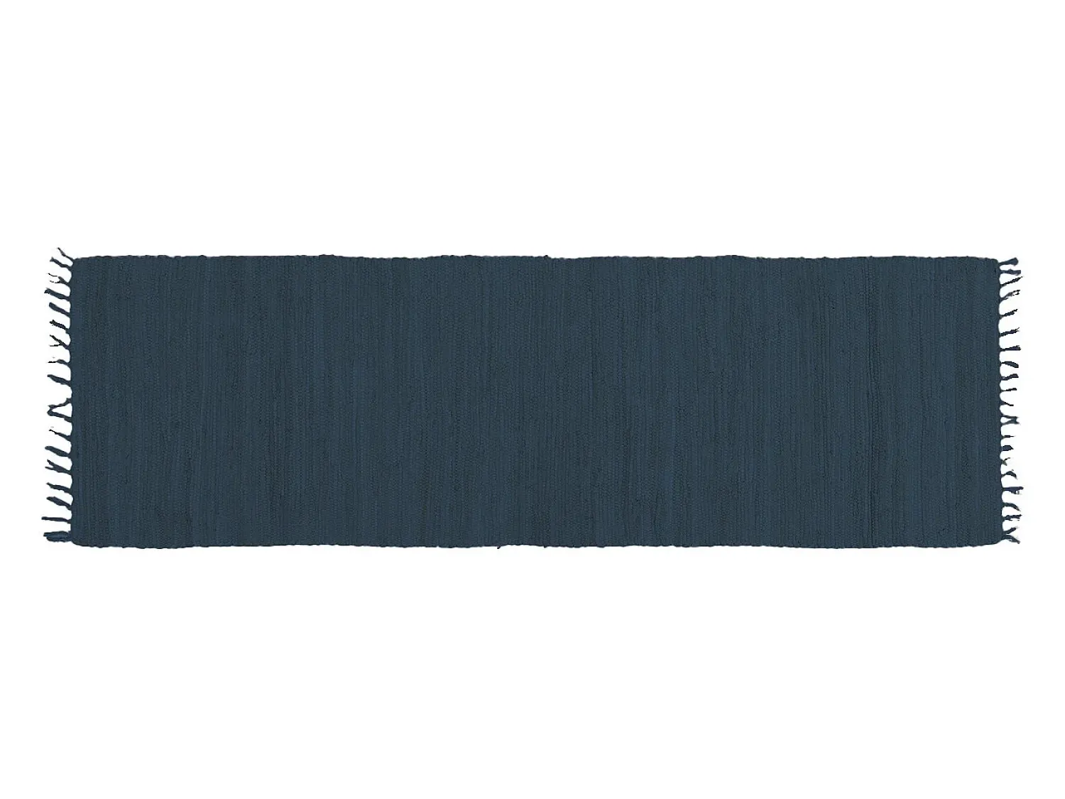 Miliboo Alfombra De Pasillo^Alfombra de pasillo oscuro 60 x 200 cm AUBAGNE Azul