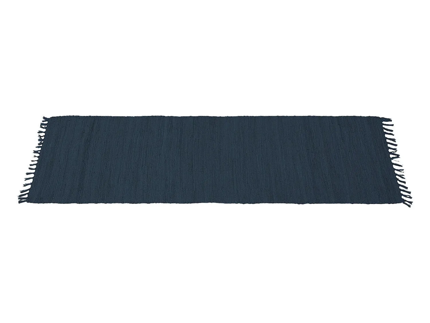 Miliboo Alfombra De Pasillo^Alfombra de pasillo oscuro 60 x 200 cm AUBAGNE Azul
