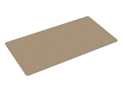 Alfombra de pasillo con aspecto de sisal color arena 80x150 cm ES530106