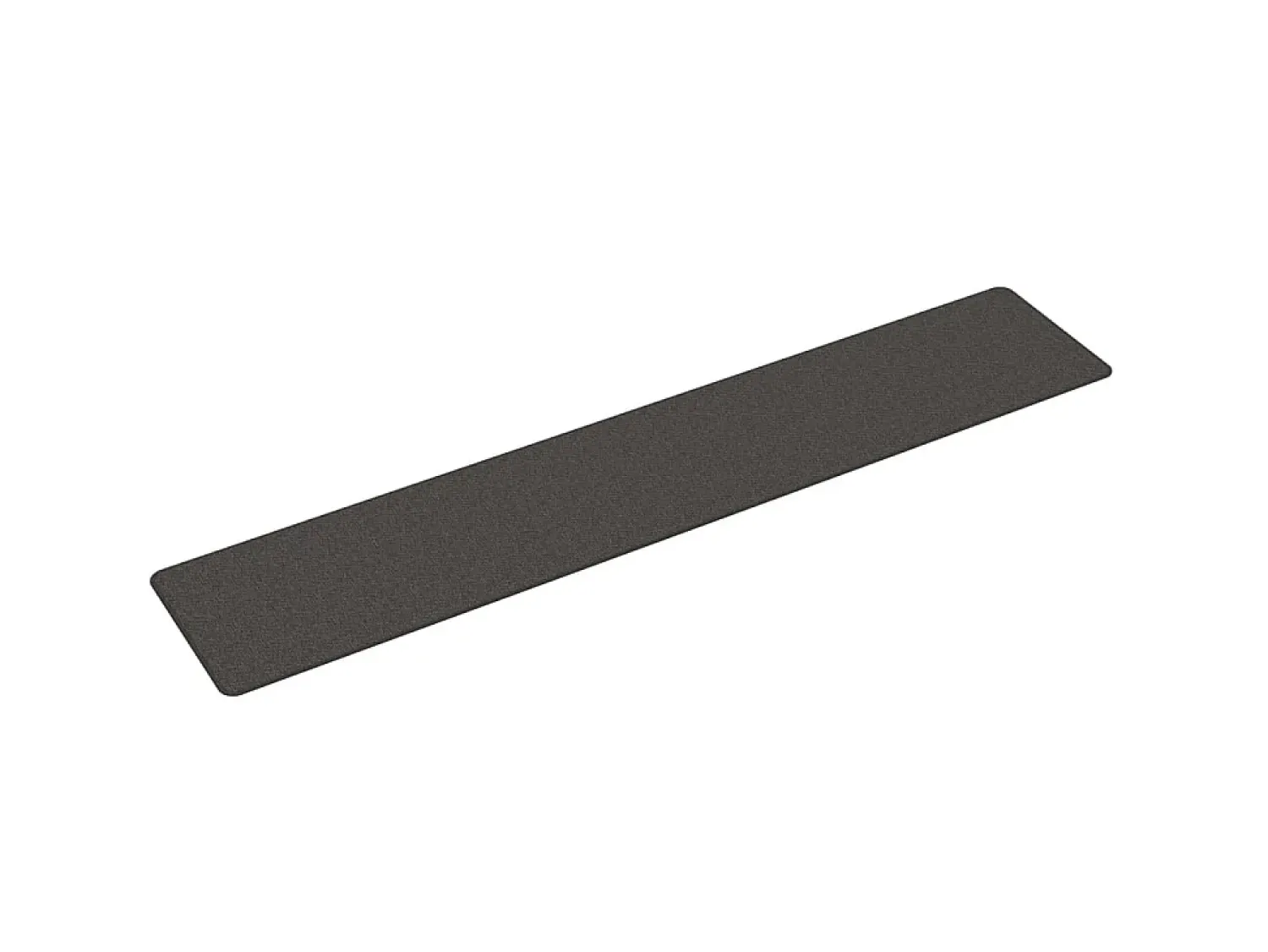 New Alfombra de pasillo con aspecto sisal 50x250 cm ES337119 Gris antracita