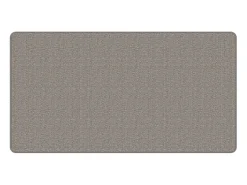 Clicnbuy Alfombra De Pasillo^Alfombra de pasillo con aspecto de sisal plateada 80x150 cm Plateado