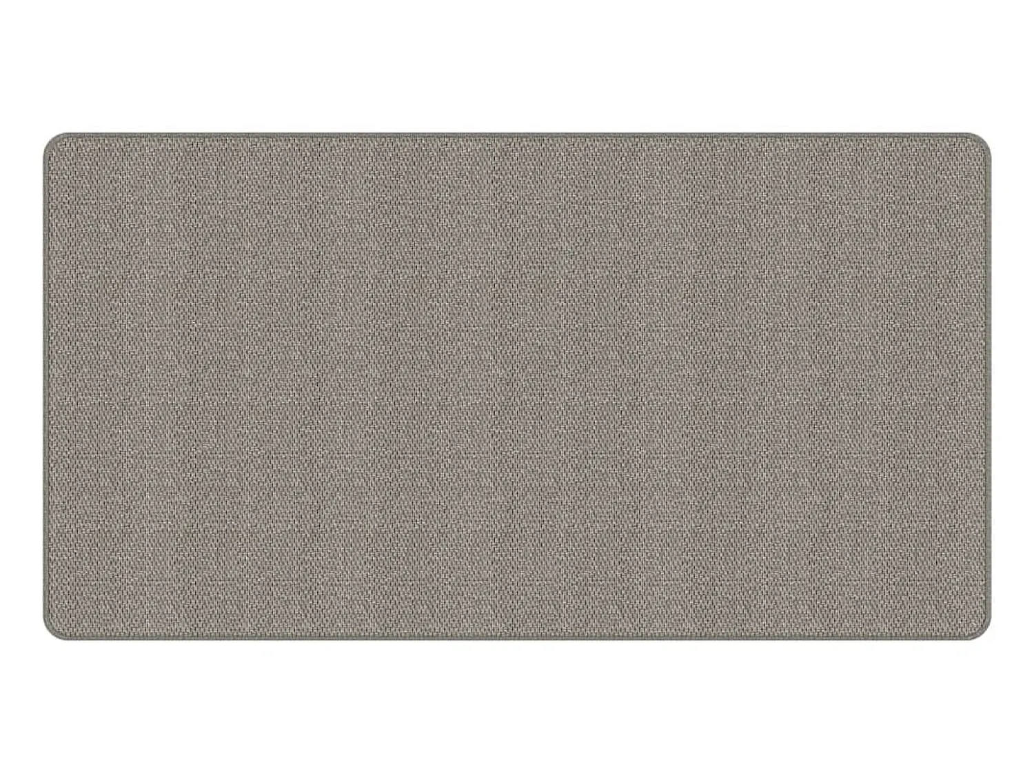 Alfombra De Pasillo^Alfombra de pasillo con aspecto de sisal plateada 80x150 cm ES215380 Plateado