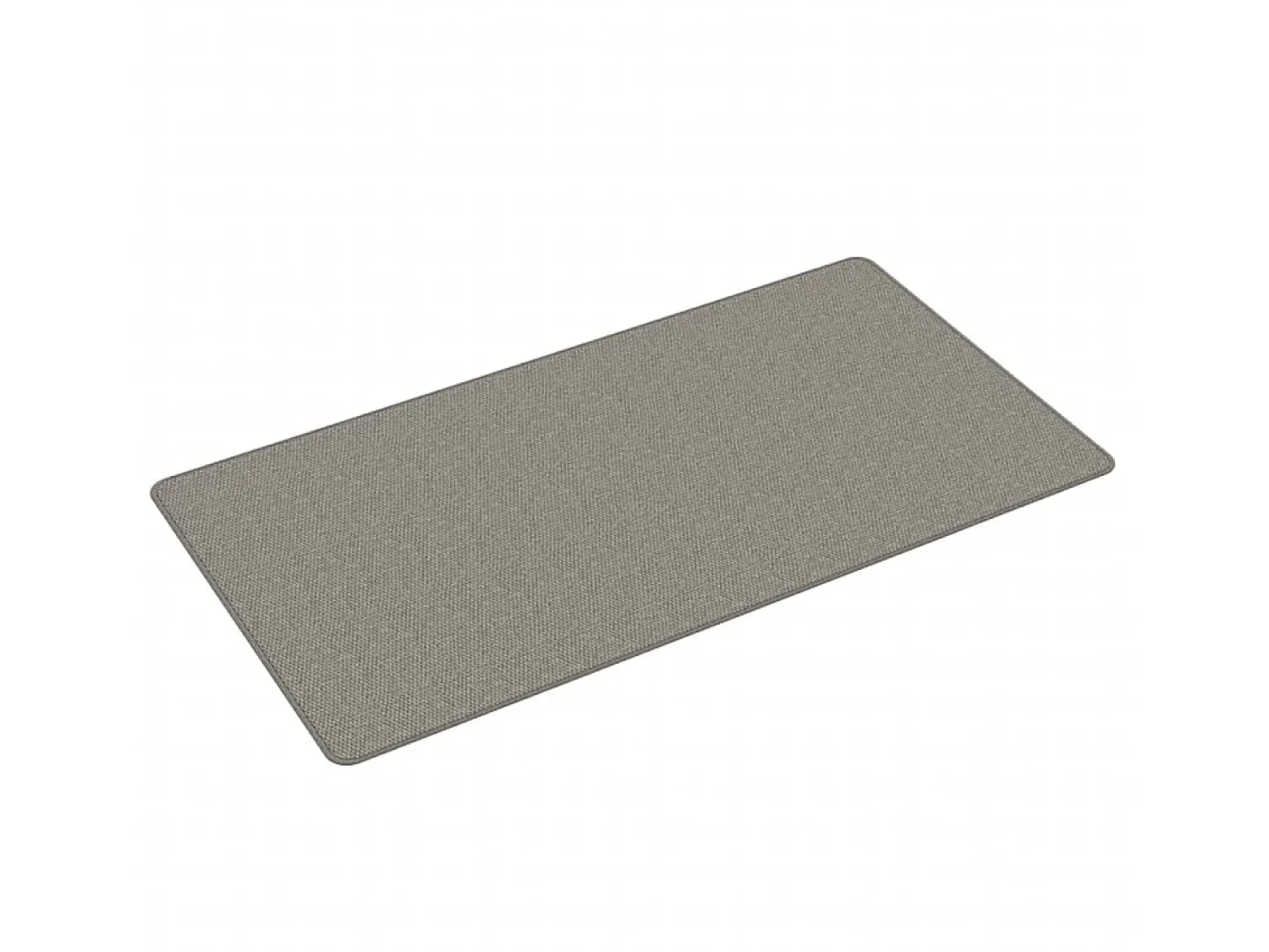 Alfombra De Pasillo^Alfombra de pasillo con aspecto de sisal plateada 80x150 cm ES215380 Plateado