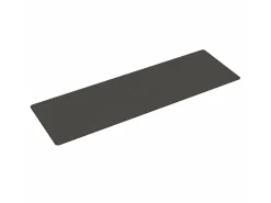Hot Alfombra de pasillo con aspecto sisal 80x250 cm ES350113 Gris antracita