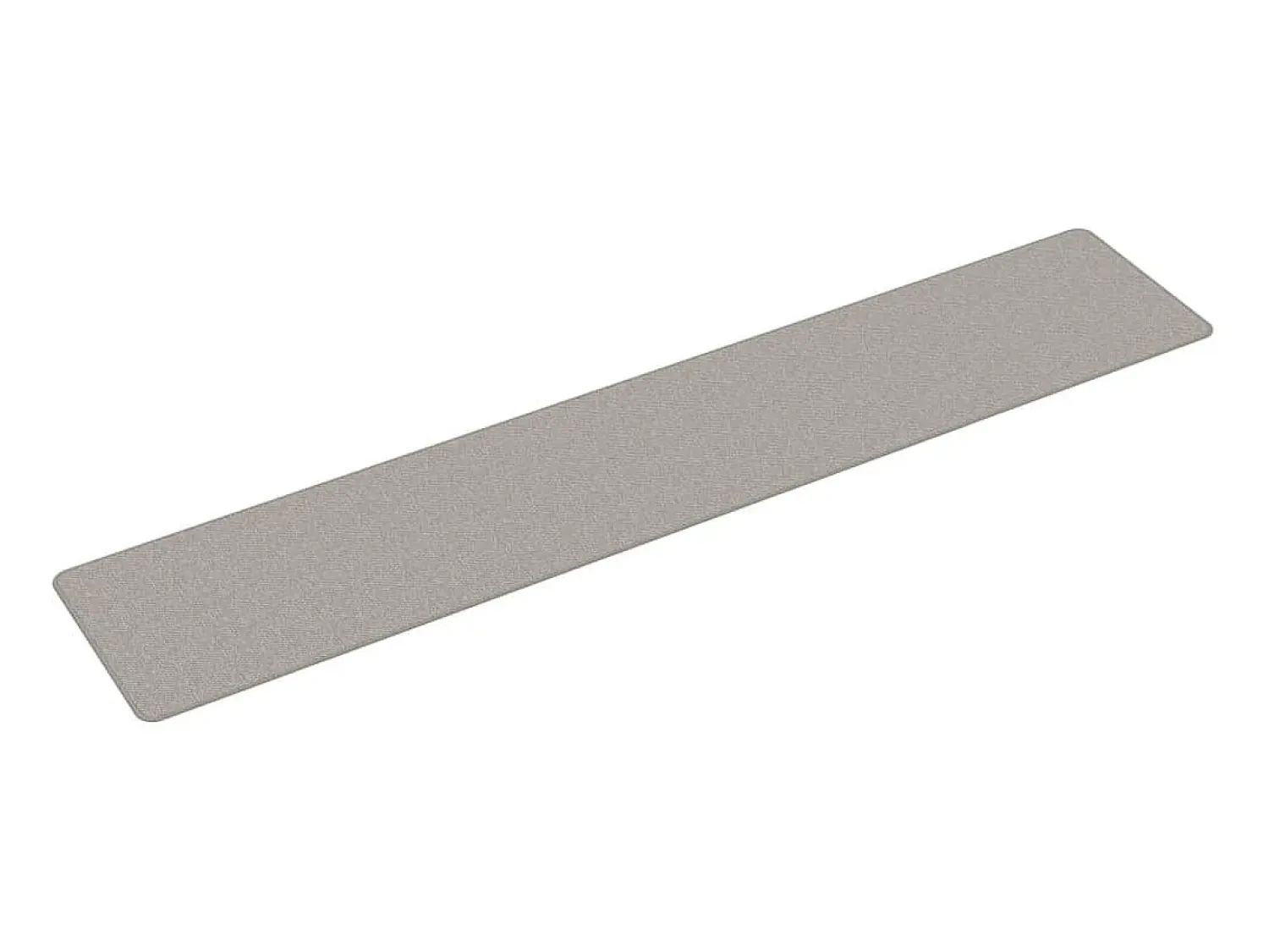 Outlet Alfombra de pasillo con aspecto de sisal gris taupe 50x250 cm ES138209 Topo