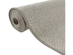Outlet Alfombra de pasillo con aspecto de sisal gris taupe 50x250 cm ES138209 Topo