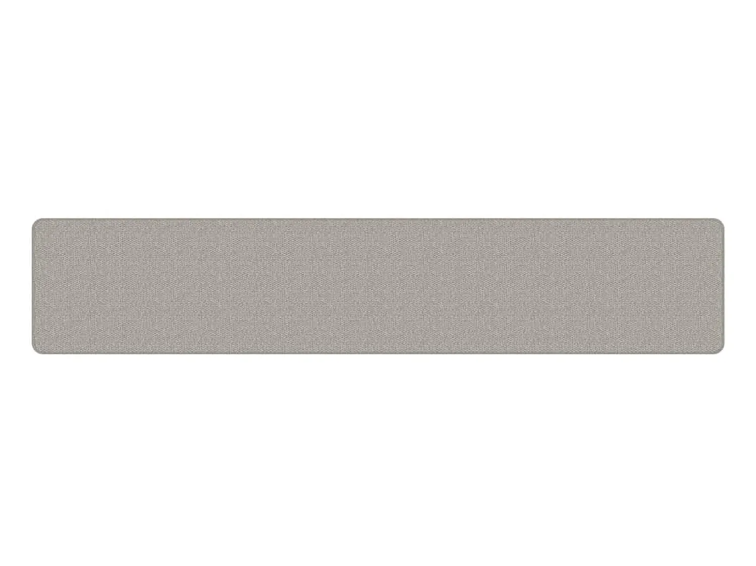 Outlet Alfombra de pasillo con aspecto de sisal gris taupe 50x250 cm ES138209 Topo