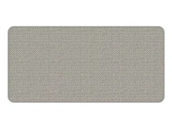 Alfombra de pasillo con aspecto de sisal gris taupe 50x100 cm ES830299