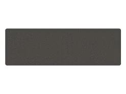 Outlet Clicnbuy Alfombra de pasillo con aspecto sisal 80x250 cm Gris antracita