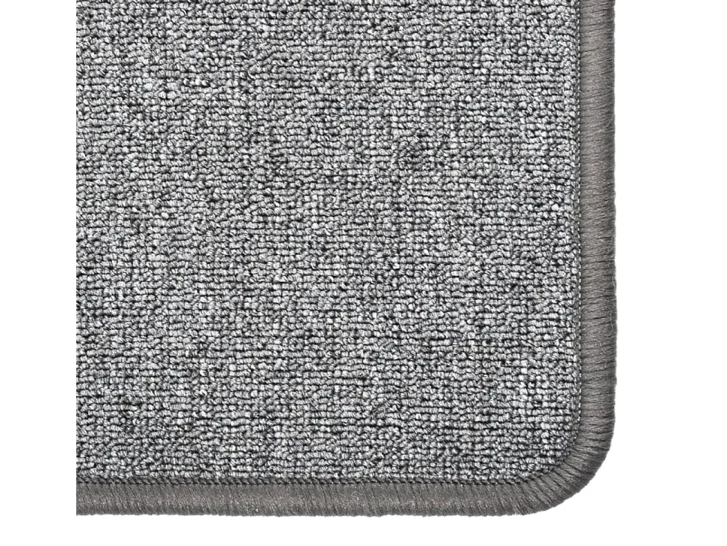 Alfombra de pasillo gris oscuro 50x150 cm ES705352