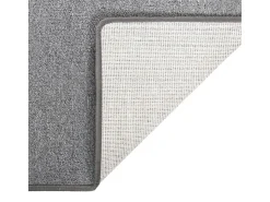 Alfombra de pasillo oscuro 50x300 cm ES940484 Gris