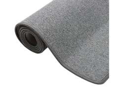 Alfombra de pasillo oscuro 50x300 cm ES940484 Gris