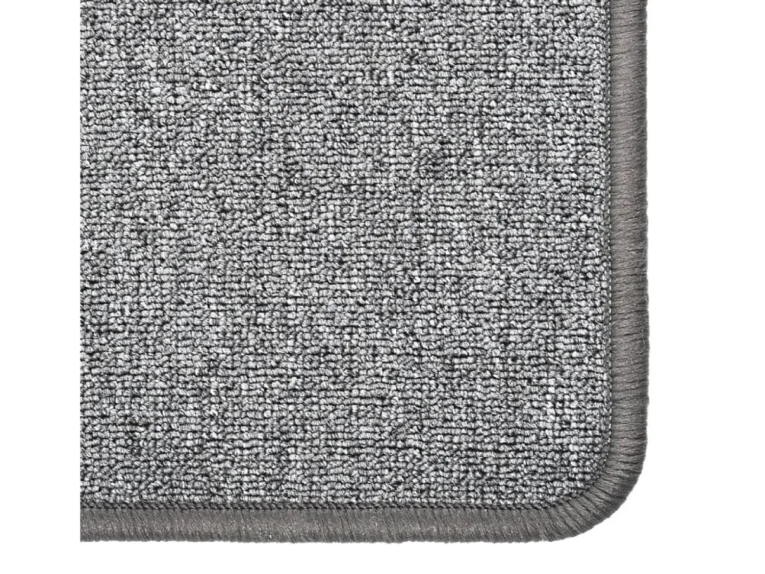Alfombra de pasillo oscuro 50x300 cm ES940484 Gris