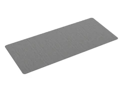 Alfombra de pasillo gris 80x180 cm ES585328