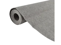 Alfombra de pasillo gris 80x180 cm ES585328