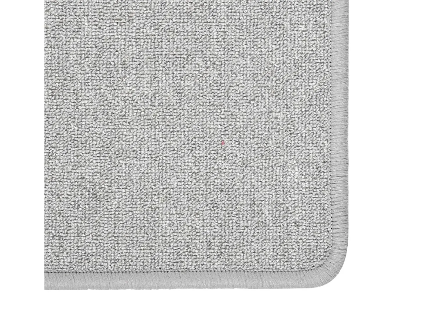 Alfombra de pasillo gris claro 50x150 cm