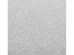 Alfombra de pasillo gris claro 50x150 cm