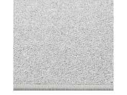 Alfombra de pasillo gris claro 50x150 cm